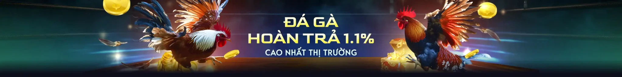 Banner hoàn trả đá gà cao nhất thị trường chỉ có tại nhà cái BJ66